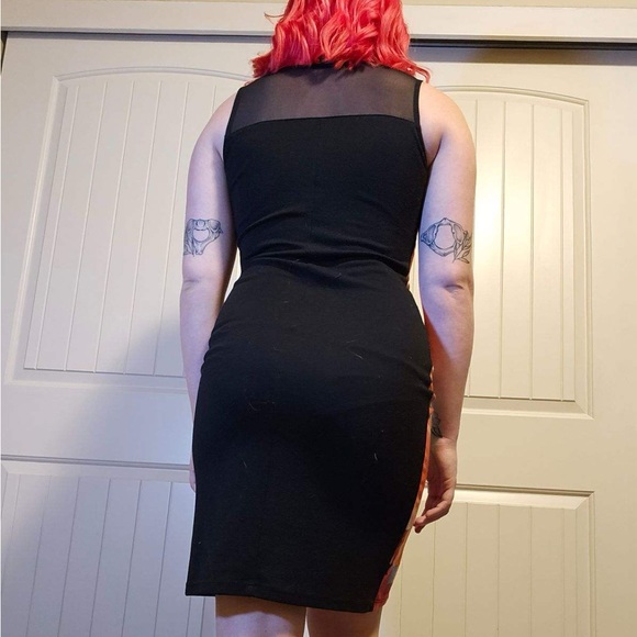 Desigual Bodycon Printed Dress - Picture 3 of 3